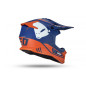 Ufo kask Intrepid pomarańczowo niebieski