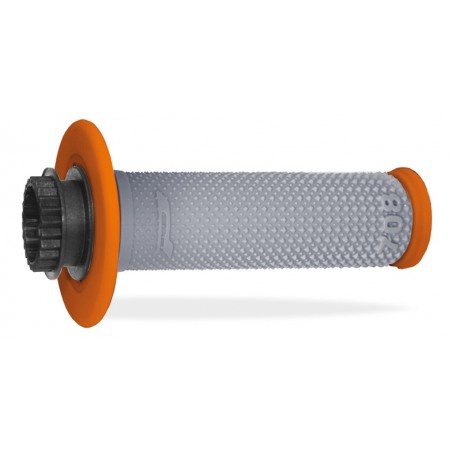 Progrip Manetki Pg708 Manetki, Off Road Z Blokadą Scs Lock-On + 6 Adapterów Rolgazu (22+25Mm) Kolor Szary Pomarańczowy