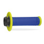 Progrip Manetki Pg708 Manetki, Off Road Z Blokadą Scs Lock-On + 6 Adapterów Rolgazu (22+25Mm) Kolor Niebieski Zółty