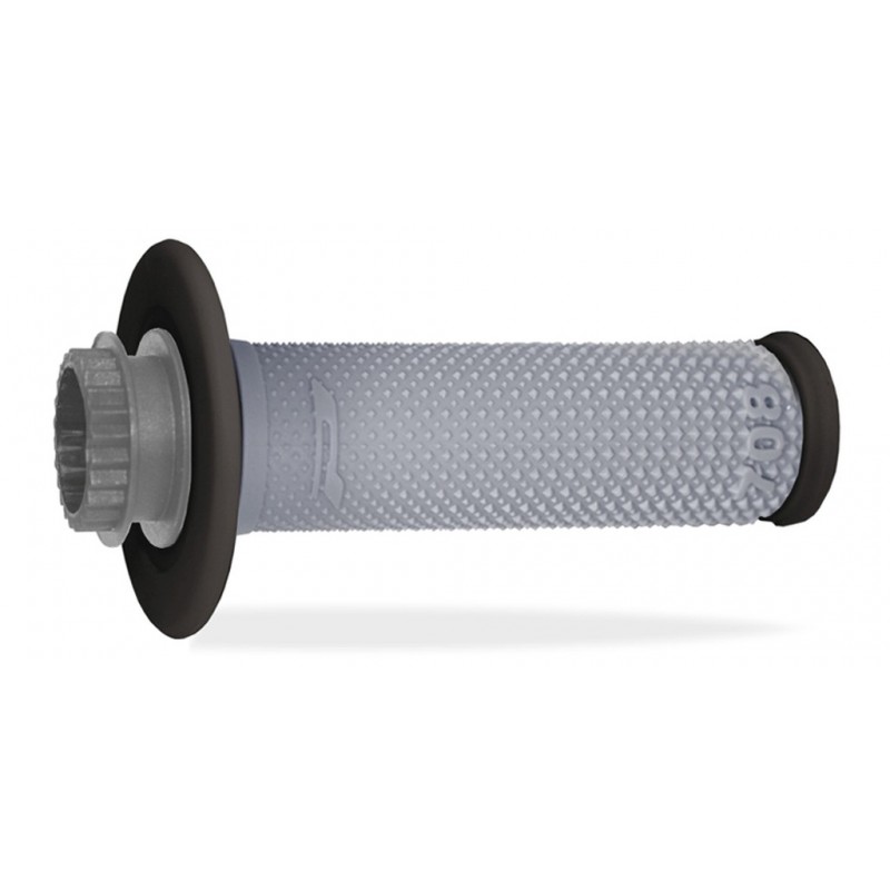 Progrip Manetki Pg708 Manetki, Off Road Z Blokadą Scs Lock-On + 6 Adapterów Rolgazu (22+25Mm) Kolor Szary Czarny