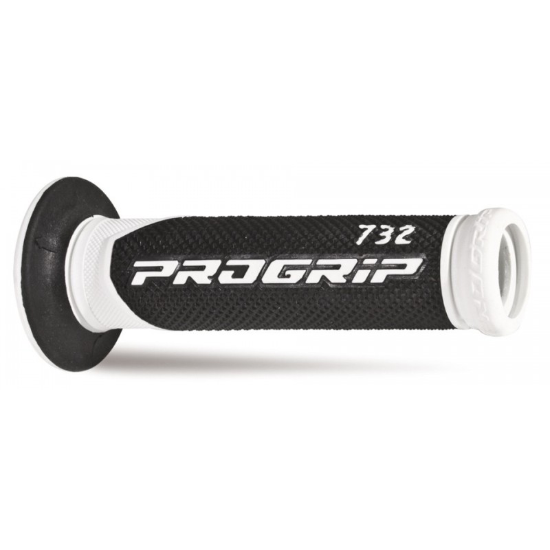 Progrip Manetki Pg732 Road (22+25Mm, Dł.125Mm) Kolor Biały/Czarny (Dwuskładnikowe) (732-137)