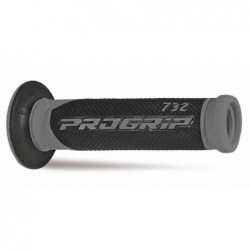 Progrip Manetki Pg732 Road (22+25Mm, Dł.125Mm) Kolor Szary/Czarny (Dwuskładnikowe) (732-187) (Pg732/5)