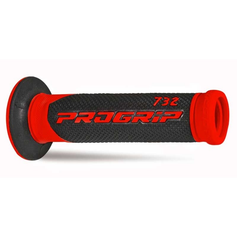 Progrip Manetki Pg732 Road (22+25Mm, Dł.125Mm) Kolor Czerwony/Czarny (Dwuskładnikowe) (732-149) (Pg732/6)