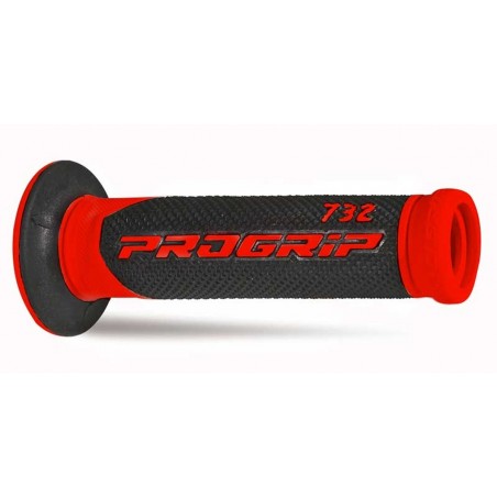 Progrip Manetki Pg732 Road (22+25Mm, Dł.125Mm) Kolor Czerwony/Czarny (Dwuskładnikowe) (732-149) (Pg732/6)