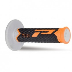 Progrip Manetki Pg788 Manetki, Off Road (22+25Mm, Dł.115Mm) Kolor Pomarańczowy/Szary/Czarny (Trójskładnikowe)