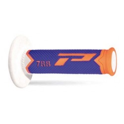 Progrip Manetki Pg788 Manetki, Off Road (22+25Mm, Dł.115Mm) Kolor Pomarańczowy Fluo/Niebieski/Biały (Trójskładnikowe) (788-284)