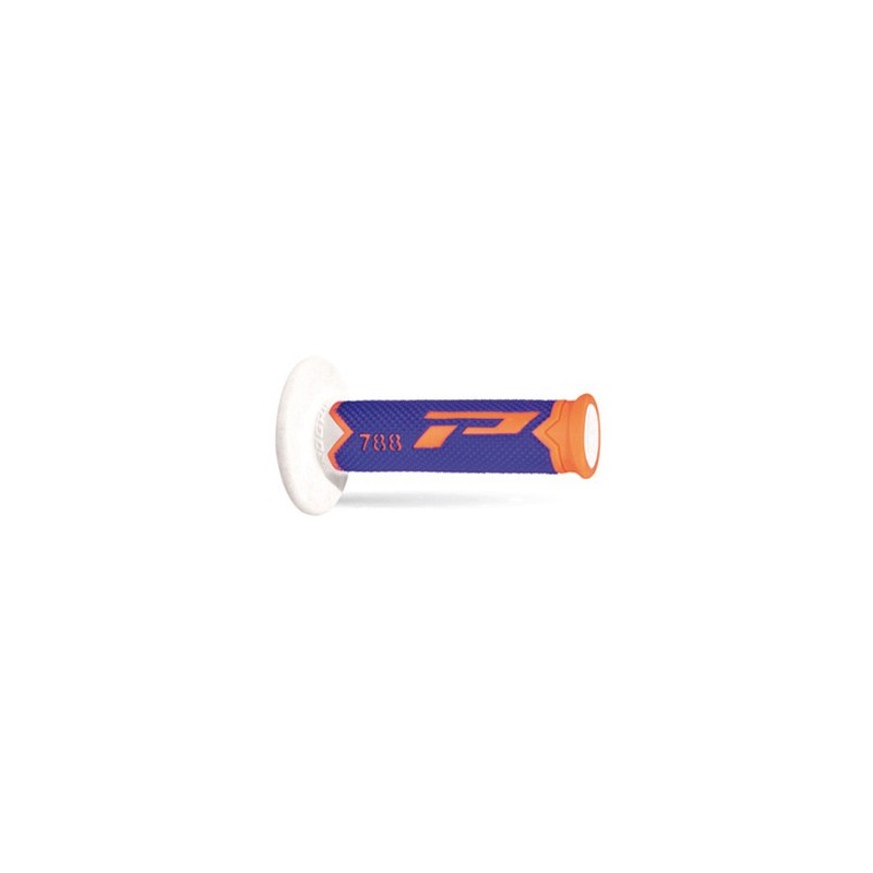 Progrip Manetki Pg788 Manetki, Off Road (22+25Mm, Dł.115Mm) Kolor Pomarańczowy Fluo/Niebieski/Biały (Trójskładnikowe) (788-284)