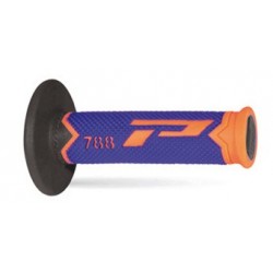 Progrip Manetki Pg788 Manetki, Off Road (22+25Mm, Dł.115Mm) Kolor Pomarańczowy Fluo/Niebieski/Czarny