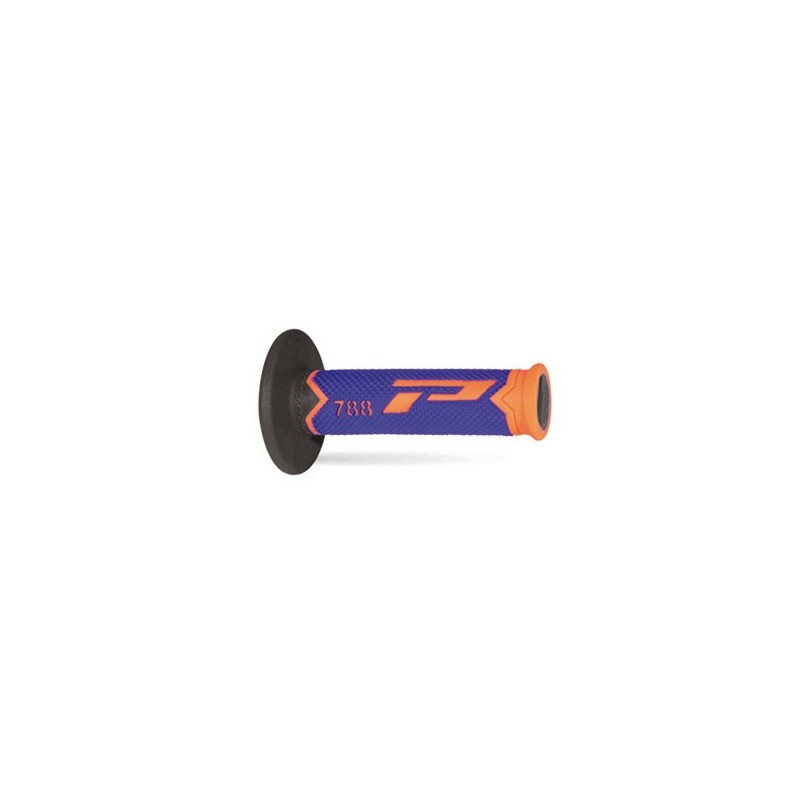 Progrip Manetki Pg788 Manetki, Off Road (22+25Mm, Dł.115Mm) Kolor Pomarańczowy Fluo/Niebieski/Czarny