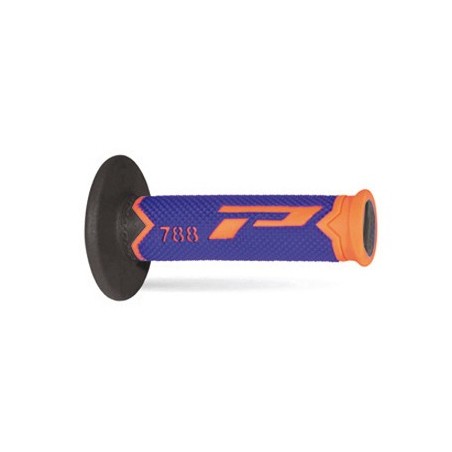 Progrip Manetki Pg788 Manetki, Off Road (22+25Mm, Dł.115Mm) Kolor Pomarańczowy Fluo/Niebieski/Czarny