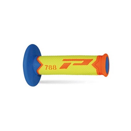 Progrip Manetki Pg788 Manetki, Off Road (22+25Mm, Dł.115Mm) Kolor Pomarańczowy Fluo/Zółty Fluo/Jasny Niebieski
