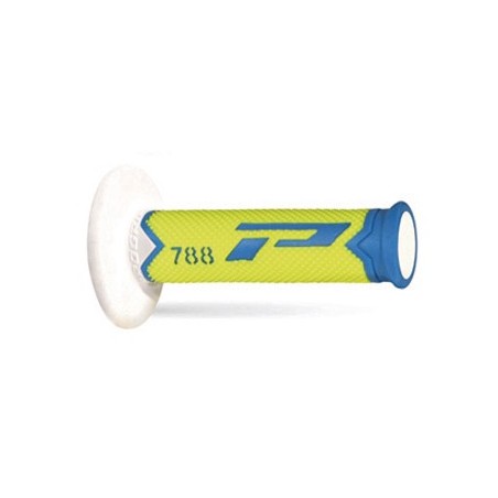 Progrip Manetki Pg788 Manetki, Off Road (22+25Mm, Dł.115Mm) Kolor Jasny Niebieski/Żółty Fluo/Biały (Trójskładnikowe) (788-278)