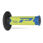 Progrip Manetki Pg788 Manetki, Off Road (22+25Mm, Dł.115Mm) Kolor Jasny Niebieski/Żółty Fluo/Czarny (Trójskładnikowe) (788-279)