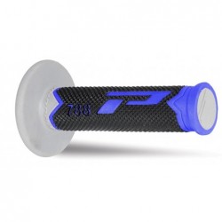 Progrip Manetki Pg788 Manetki, Off Road (22+25Mm, Dł.115Mm) Kolor Niebieski/Szary/Czarny (Trójskładnikowe) (Pg788/7) (788-224)