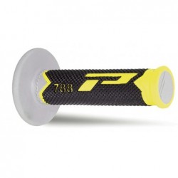 Progrip Manetki Pg788 Manetki, Off Road (22+25Mm, Dł.115Mm) Kolor Żółty/Szary/Czarny (Trójskładnikowe) (788-221) (Pg788/3)