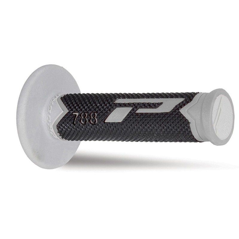 Progrip Manetki Pg788 Manetki, Off Road (22+25Mm, Dł.115Mm) Kolor Ciemno Szary/Szary/Czarny (Trójskładnikowe) (788-225)