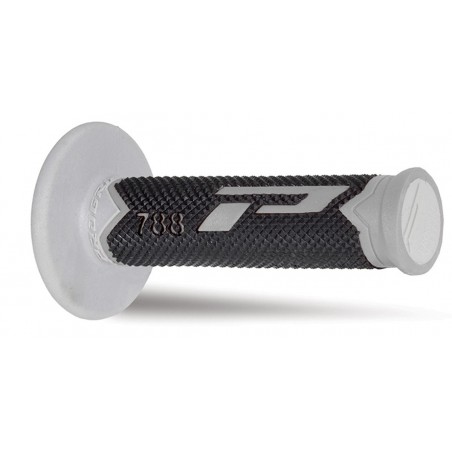 Progrip Manetki Pg788 Manetki, Off Road (22+25Mm, Dł.115Mm) Kolor Ciemno Szary/Szary/Czarny (Trójskładnikowe) (788-225)