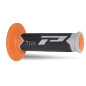 Progrip Manetki Pg788 Manetki, Off Road (22+25Mm, Dł.115Mm) Kolor Szary/PomarańCzowy/Czarny (Trójskładnikowe) (788-211)