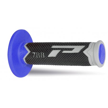 Progrip Manetki Pg788 Manetki, Off Road (22+25Mm, Dł.115Mm) Kolor Szary/Niebieski/Czarny (Trójskładnikowe) (788-213) (Pg788/8)