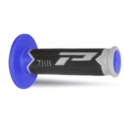 Progrip Manetki Pg788 Manetki, Off Road (22+25Mm, Dł.115Mm) Kolor Szary/Niebieski/Czarny (Trójskładnikowe) (788-213) (Pg788/8)