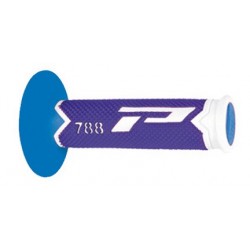Progrip Manetki Pg788 Manetki, Off Road (22+25Mm, Dł.115Mm) Kolor Biały/Niebieski/Jasno Niebieski (Trójskładnikowe) (Pg788/26)