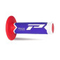 Progrip Manetki Pg788 Manetki, Off Road (22+25Mm, Dł.115Mm) Kolor Biały/Niebieski/Czerwony (Trójskładnikowe) (788-227)