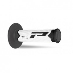 Progrip Manetki Pg788 Manetki, Off Road (22+25Mm, Dł.115Mm) Kolor Biały/Czarny/Tytanowy (Trójskładnikowe) (Pg788/18) (788-218)