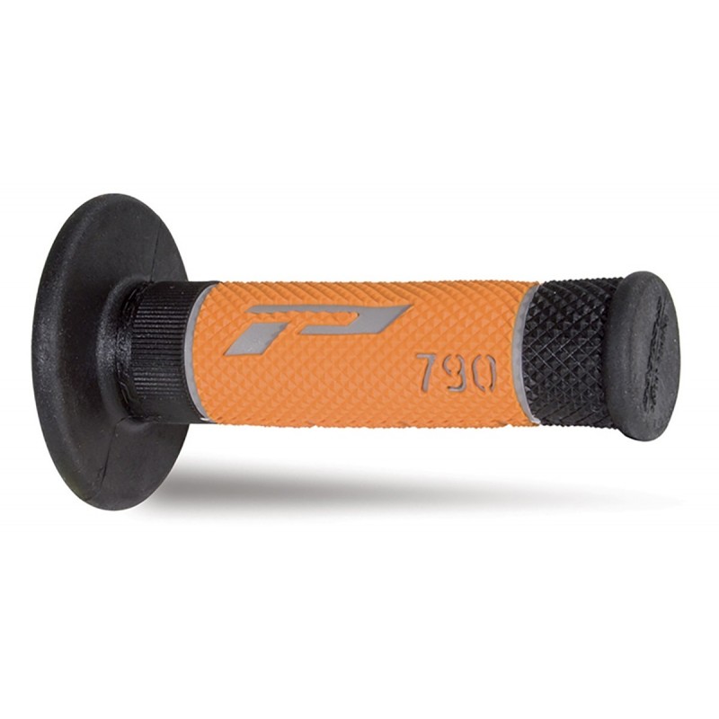 Progrip Manetki Pg790 Manetki, Off Road (22+25Mm, Dł.115Mm) Kolor Szary/Czarny/PomarańCzowy (Trójskładnikowe) (790-234)