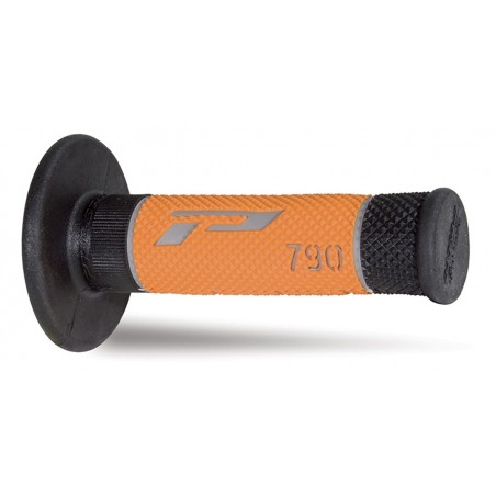 Progrip Manetki Pg790 Manetki, Off Road (22+25Mm, Dł.115Mm) Kolor Szary/Czarny/PomarańCzowy (Trójskładnikowe) (790-234)