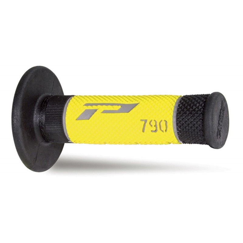 Progrip Manetki Pg790 Manetki, Off Road (22+25Mm, Dł.115Mm) Kolor Szary/Czarny/Żółty (Trójskładnikowe) (790-230) (Pg790/11)