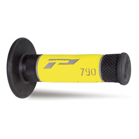 Progrip Manetki Pg790 Manetki, Off Road (22+25Mm, Dł.115Mm) Kolor Szary/Czarny/Żółty (Trójskładnikowe) (790-230) (Pg790/11)