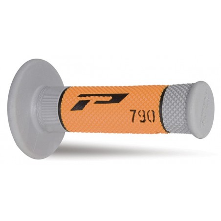 Progrip Manetki Pg790 Manetki, Off Road (22+25Mm, Dł.115Mm) Kolor Czarny/Szary/PomarańCzowy (Trójskładnikowe) (790-240)