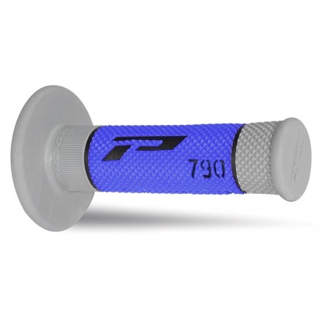 Progrip Manetki Pg790 Manetki, Off Road (22+25Mm, Dł.115Mm) Kolor Czarny/Szary/Niebieski (Trójskładnikowe) (790-238) (Pg790/4)