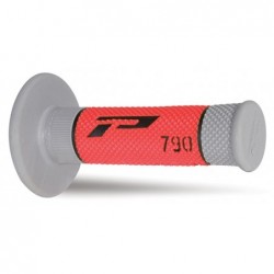 Progrip Manetki Pg790 Manetki, Off Road (22+25Mm, Dł.115Mm) Kolor Czarny/Szary/Czerwony (Trójskładnikowe) (790-235) (Pg790/6)