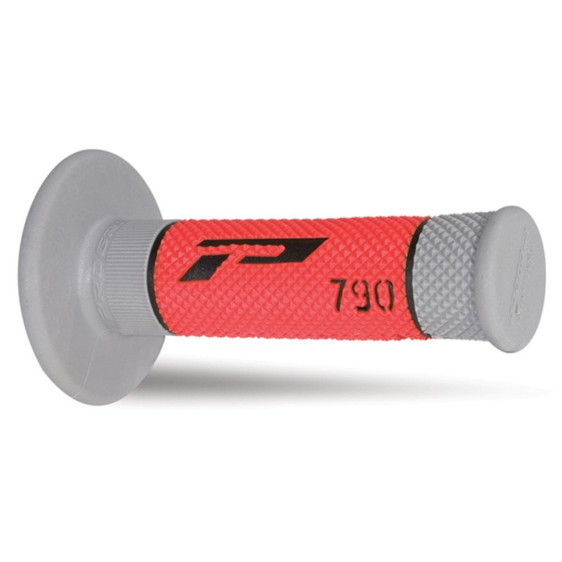 Progrip Manetki Pg790 Manetki, Off Road (22+25Mm, Dł.115Mm) Kolor Czarny/Szary/Czerwony (Trójskładnikowe) (790-235) (Pg790/6)