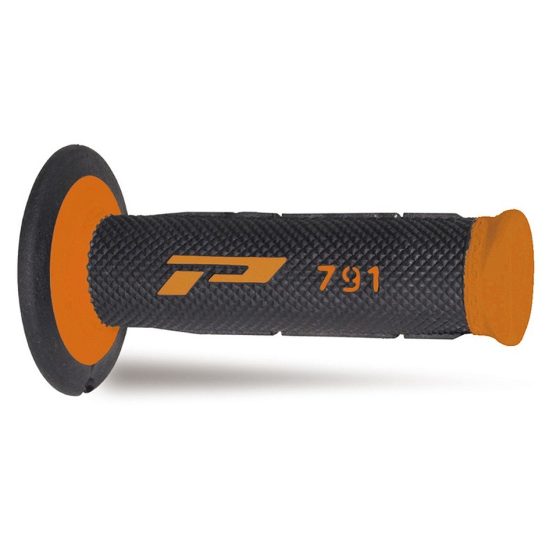 Progrip Manetki Pg791 Manetki, Off Road (22+25Mm, Dł.115Mm) Kolor Pomarańczowy/Czarny (Dwuskładnikowe) (791-201) (Pg791Or/Bk)