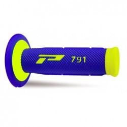 Progrip Manetki Pg791 Manetki, Off Road (22+25Mm, Dł.115Mm) Kolor Żółty Fluo / Niebieski (Dwuskładnikowe) (791-252)