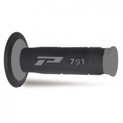 Progrip Manetki Pg791 Manetki, Off Road (22+25Mm, Dł.115Mm) Kolor Szary/Czarny (Dwuskładnikowe) (791-187) (Pg791Gr/Bk)