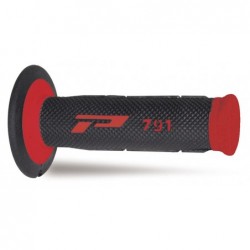 Progrip Manetki Pg791 Manetki, Off Road (22+25Mm, Dł.115Mm) Kolor Czerwony/Czarny (Dwuskładnikowe) (Pg791Rd/Bk) (791-149)