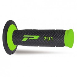 Progrip Manetki Pg791 Manetki, Off Road (22+25Mm, Dł.115Mm) Kolor Zielony/Czarny (Dwuskładnikowe) (791-198) (Pg791Gn/Bk)