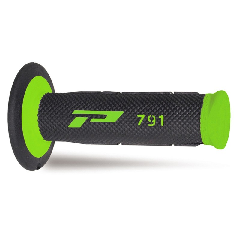 Progrip Manetki Pg791 Manetki, Off Road (22+25Mm, Dł.115Mm) Kolor Zielony/Czarny (Dwuskładnikowe) (791-198) (Pg791Gn/Bk)