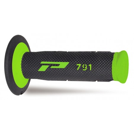 Progrip Manetki Pg791 Manetki, Off Road (22+25Mm, Dł.115Mm) Kolor Zielony/Czarny (Dwuskładnikowe) (791-198) (Pg791Gn/Bk)