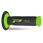 Progrip Manetki Pg791 Manetki, Off Road (22+25Mm, Dł.115Mm) Kolor Zielony/Czarny (Dwuskładnikowe) (791-198) (Pg791Gn/Bk)