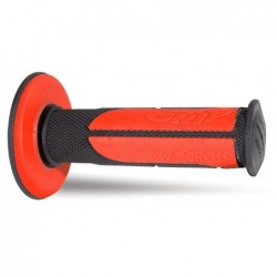 Progrip Manetki Pg798 Manetki, Off Road (22+25Mm, Dł.115Mm) Kolor Czarny Czerwony (Dwuskładnikowe Half Waffle) (798-125)