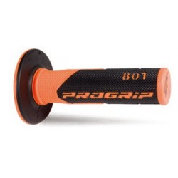 Progrip Manetki Pg801 Manetki, Off Road (22+25Mm, Dł.115Mm) Kolor Pomarańczowy Fluo/Czarny (Dwuskładnikowe) (Pg801Orf/Bk)