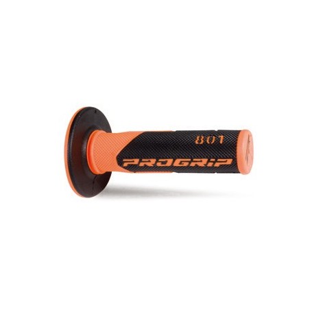 Progrip Manetki Pg801 Manetki, Off Road (22+25Mm, Dł.115Mm) Kolor Pomarańczowy Fluo/Czarny (Dwuskładnikowe) (Pg801Orf/Bk)
