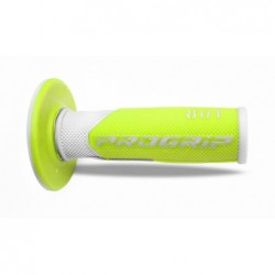 Progrip Manetki Pg801 Manetki, Off Road (22+25Mm, Dł.115Mm) Kolor Biały/Żółty Fluo (Dwuskładnikowe) (801-244) (Pg801Wh/Ylf)