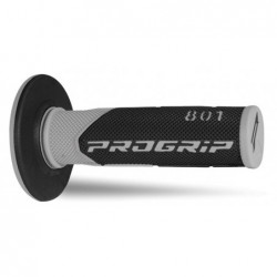 Progrip Manetki Pg801 Manetki, Off Road (22+25Mm, Dł.115Mm) Kolor Szary/Czarny (Dwuskładnikowe) (801-187) (Pg801/11)