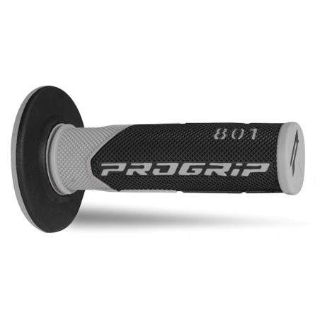 Progrip Manetki Pg801 Manetki, Off Road (22+25Mm, Dł.115Mm) Kolor Szary/Czarny (Dwuskładnikowe) (801-187) (Pg801/11)