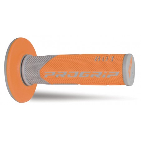 Progrip Manetki Pg801 Manetki, Off Road (22+25Mm, Dł.115Mm) Kolor Szary/PomarańCzowy (Dwuskładnikowe) (801-287) (Pg801Gy/Or)